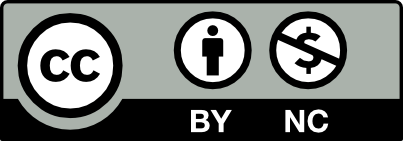 Creative Commons - icône officielle - Attribution - Utilisation non commerciale 4.0