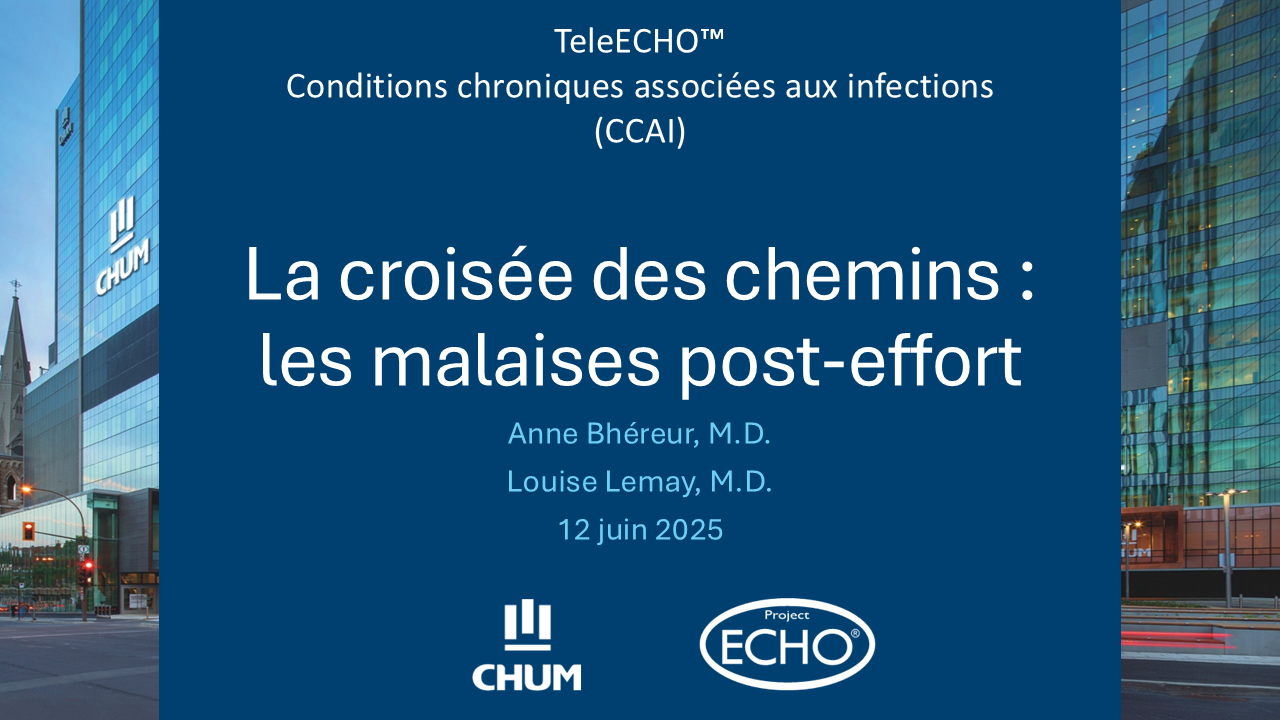 Capsule – La croisée des chemins : le malaise post-effort